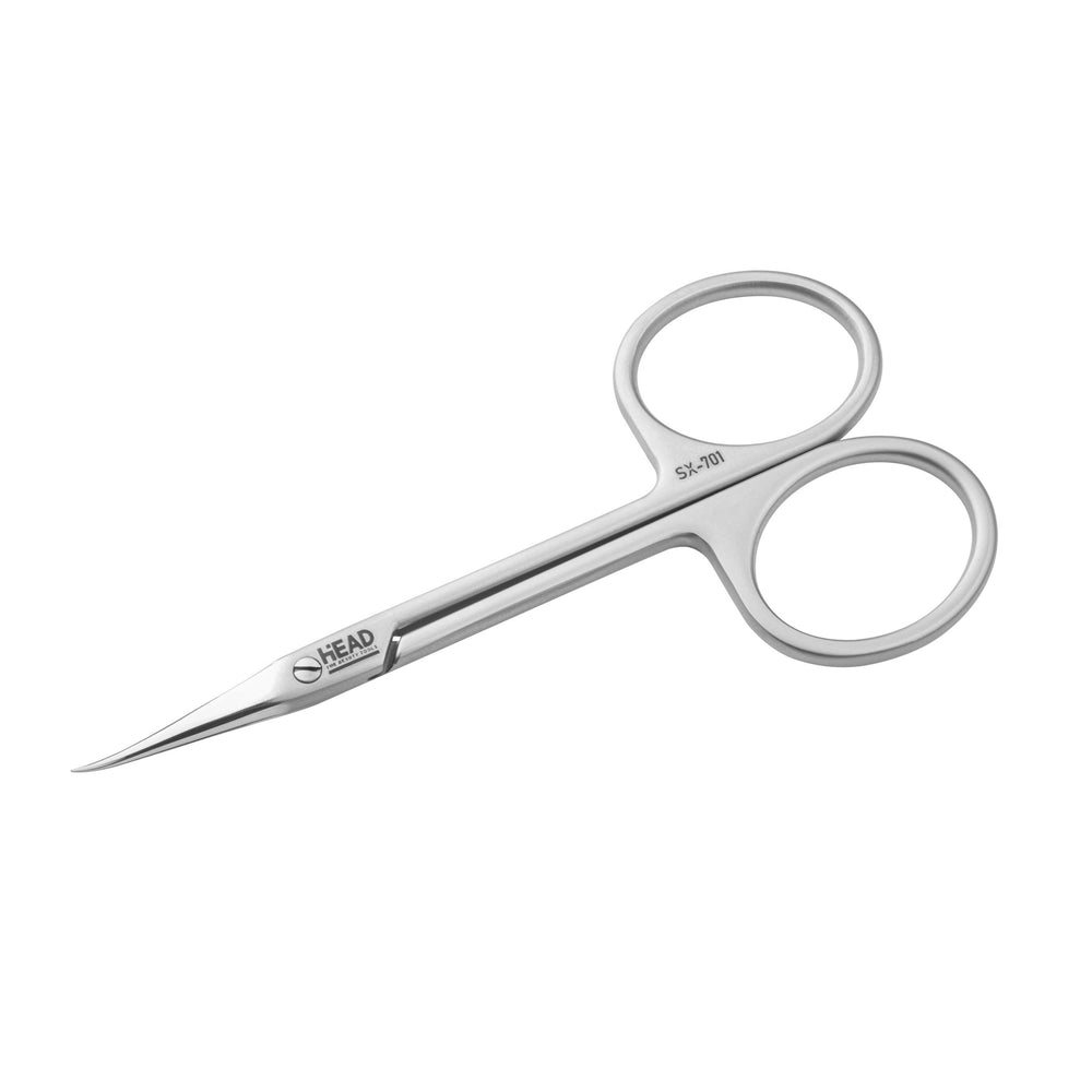 Professional SX-701 ergonomic cuticle scissors with matte handles