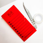 Палетка BIS Pure Lash HOLDER для наращивания ресниц, красный