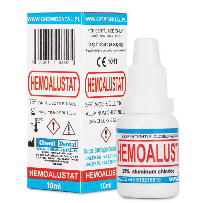 Anti-bleeding hemostatic solution fluid HEMOALUSTAT | 10 ml
