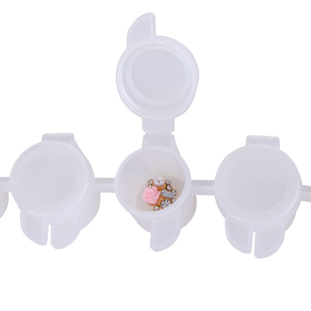 Design jar with separate sections