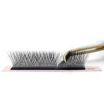 3D clover W premade volume Eyelash Extensions fans, C/0.07/MIX (8-13 mm)