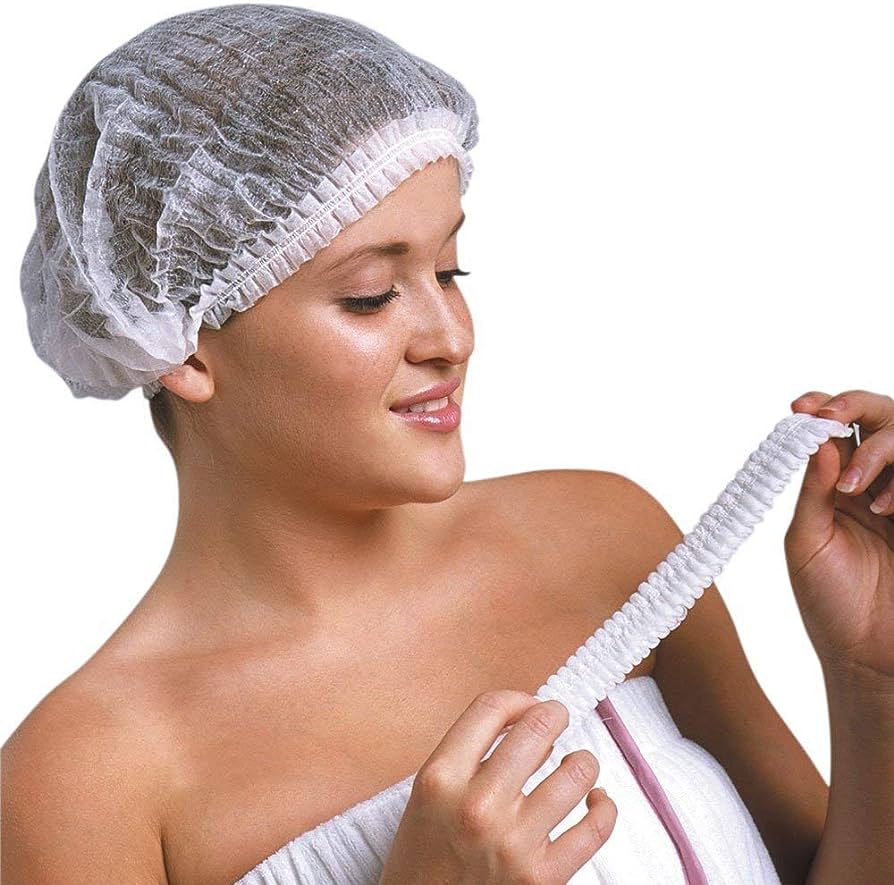 Alle Med disposable head cap non woven, 100 pieces