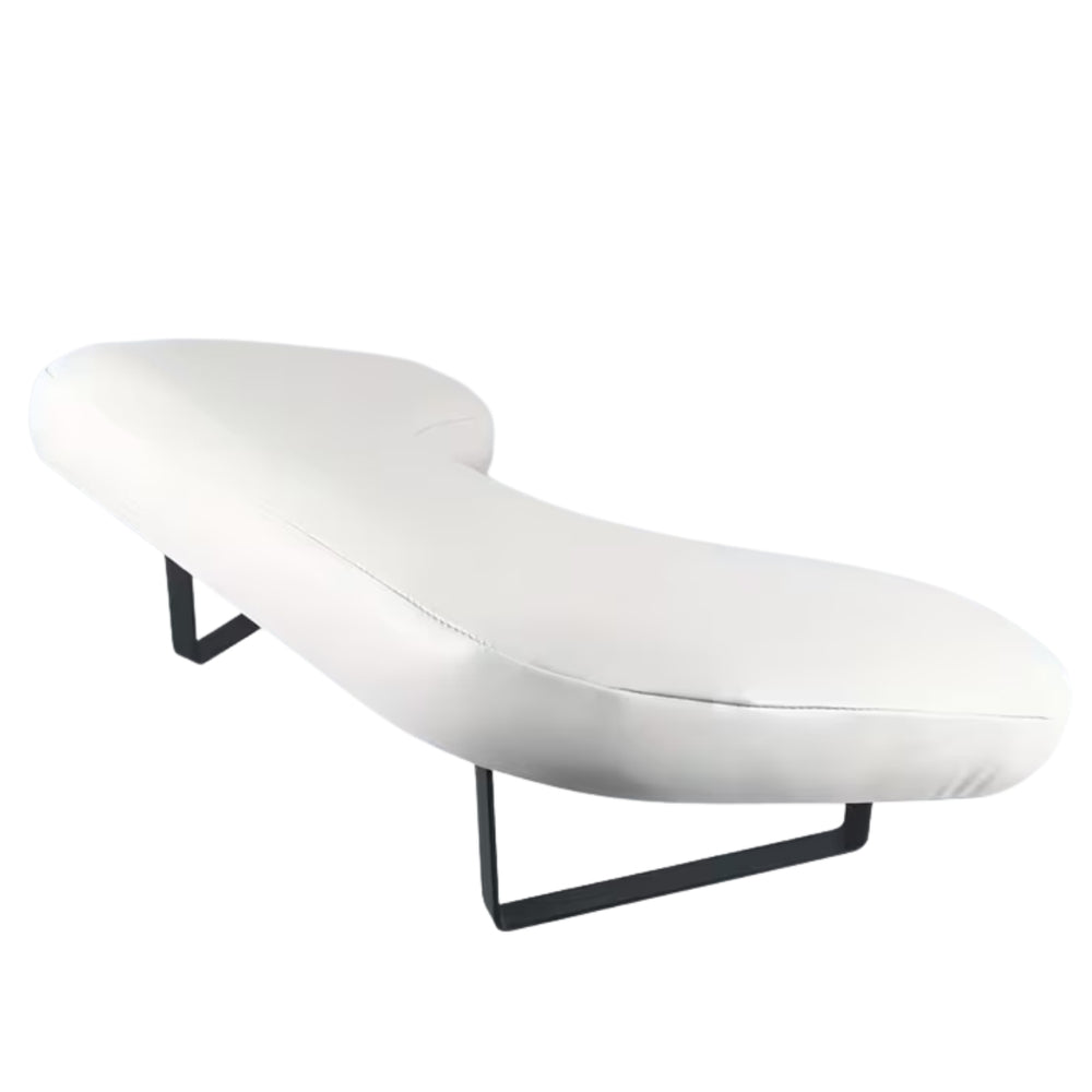 Butterfly nail arm rest pillow for manicure, white/black, non-slip