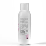 AlleLac Cleaner 1000ml – professional nail degreaser. Prepares nail plate, removes tacky layer, boosts adhesion & cleans tools. Essential for gel nails. White skincare bottle with text and pink design on a white background