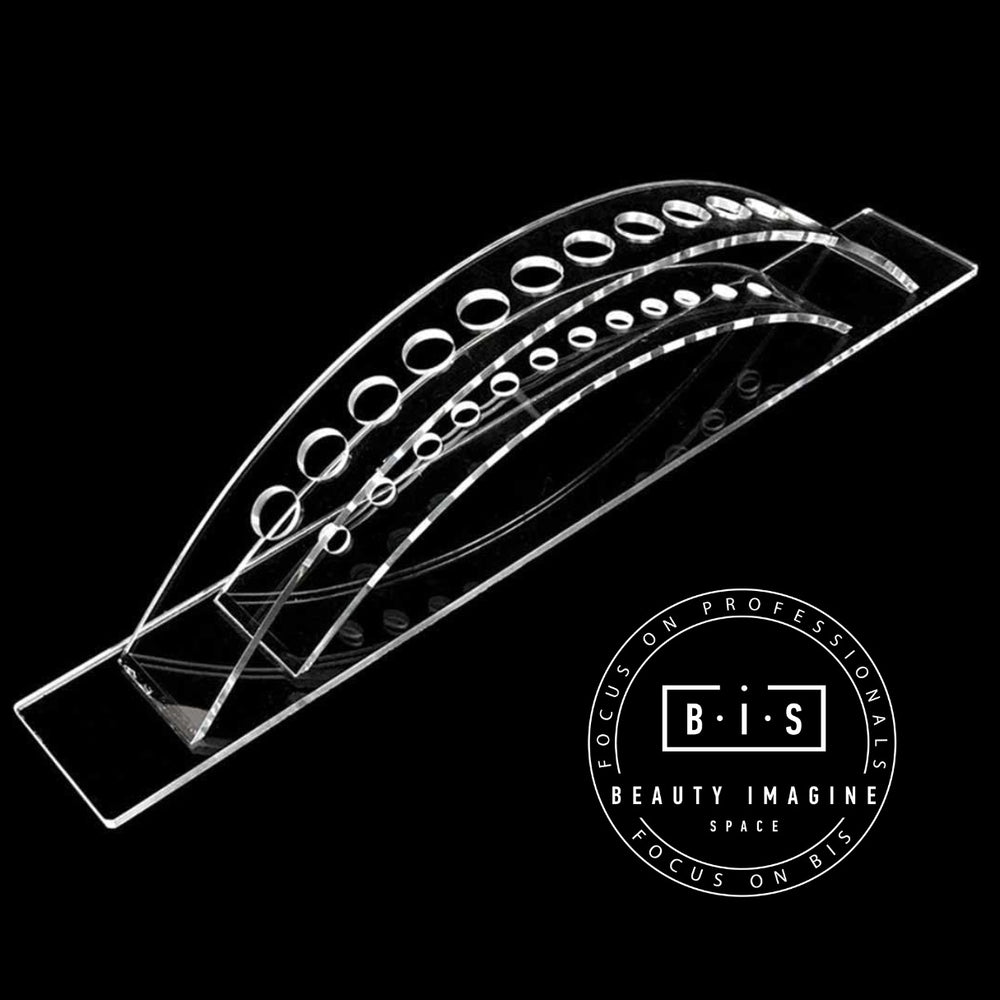 Clear Acrylic Brush Holder | Professional Beauty Organizer