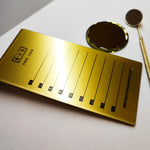 BIS Pure Lash HOLDER pad for eyelash extensions, golden