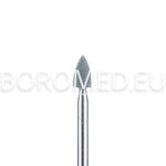 Polishing bit for manicure and pedicure CU4 STONE, small sharp CONE Green