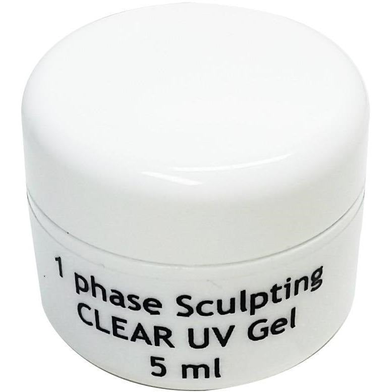 BIS Pure Nails vienas fāzes būvējošais gēls-želeja CAURSPĪDĪGS biezs, 5 ml