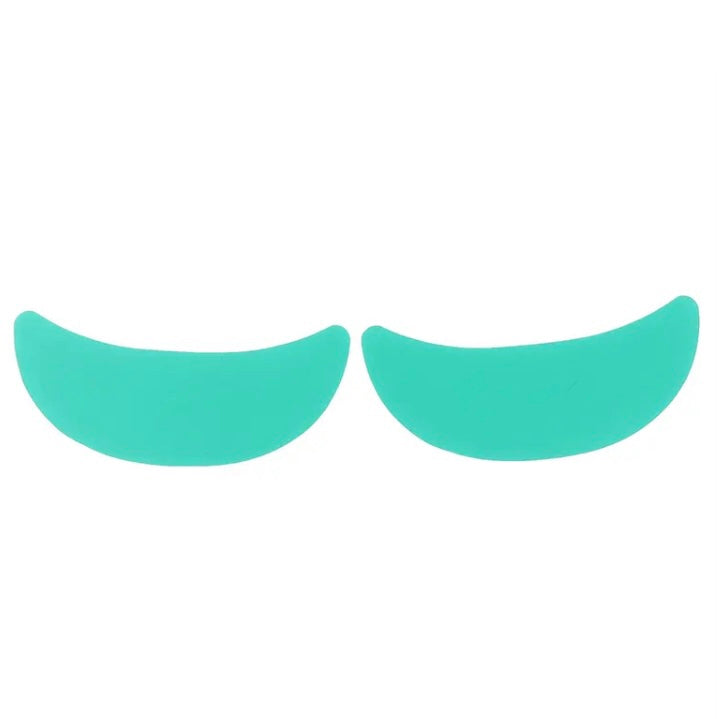 Reusable silicone eye patches GREEN, 2 pieces/1 pair