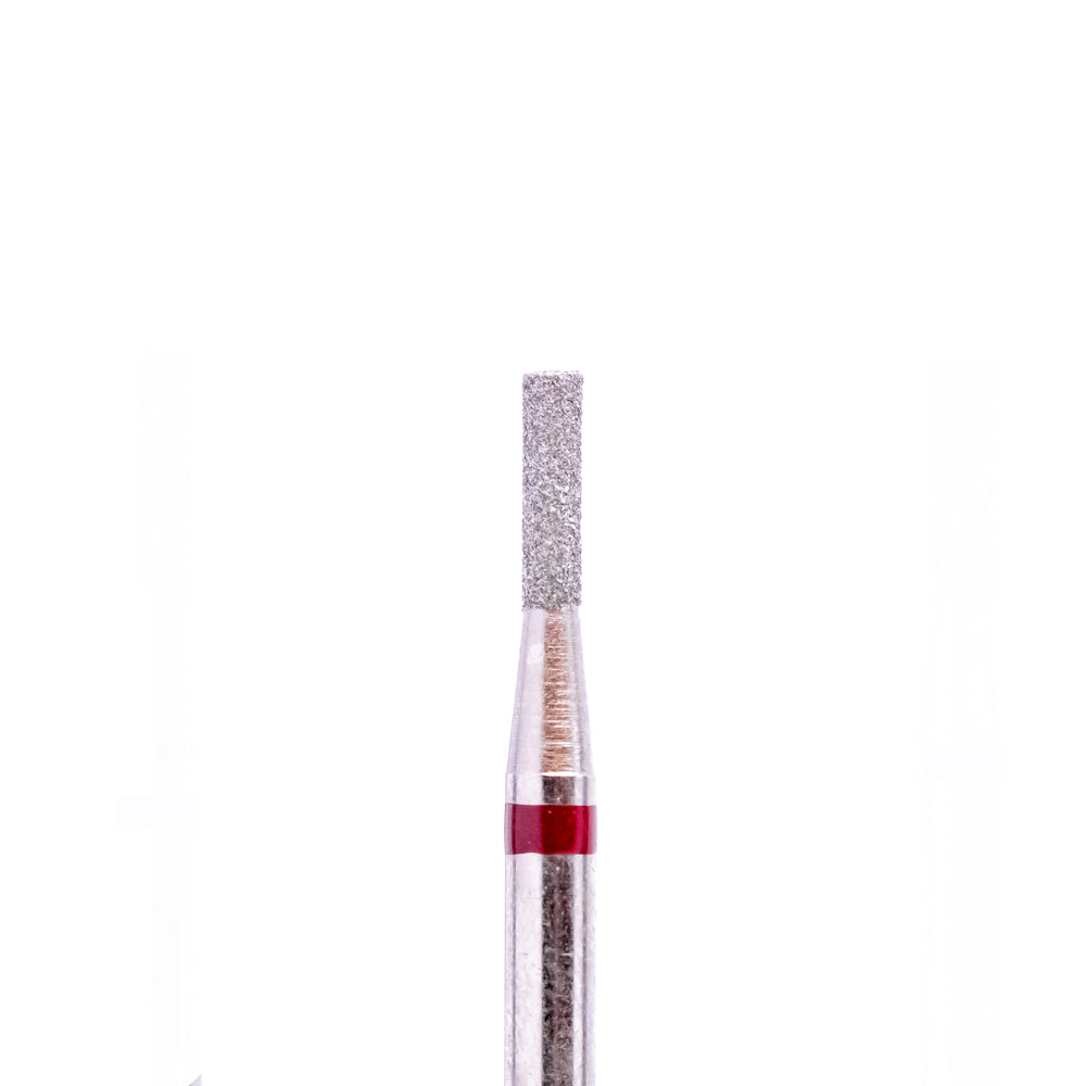 DIAMOND bit for manicure and pedicure CYLINDER (red) 107