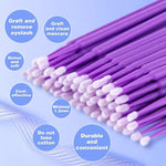 BIS Pure Lash microswabs long microbrushes, 20pcs