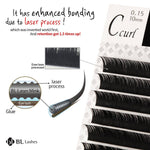 BL Lashes Laser Mink eyelash extensions C-0.07-MIX TRAY