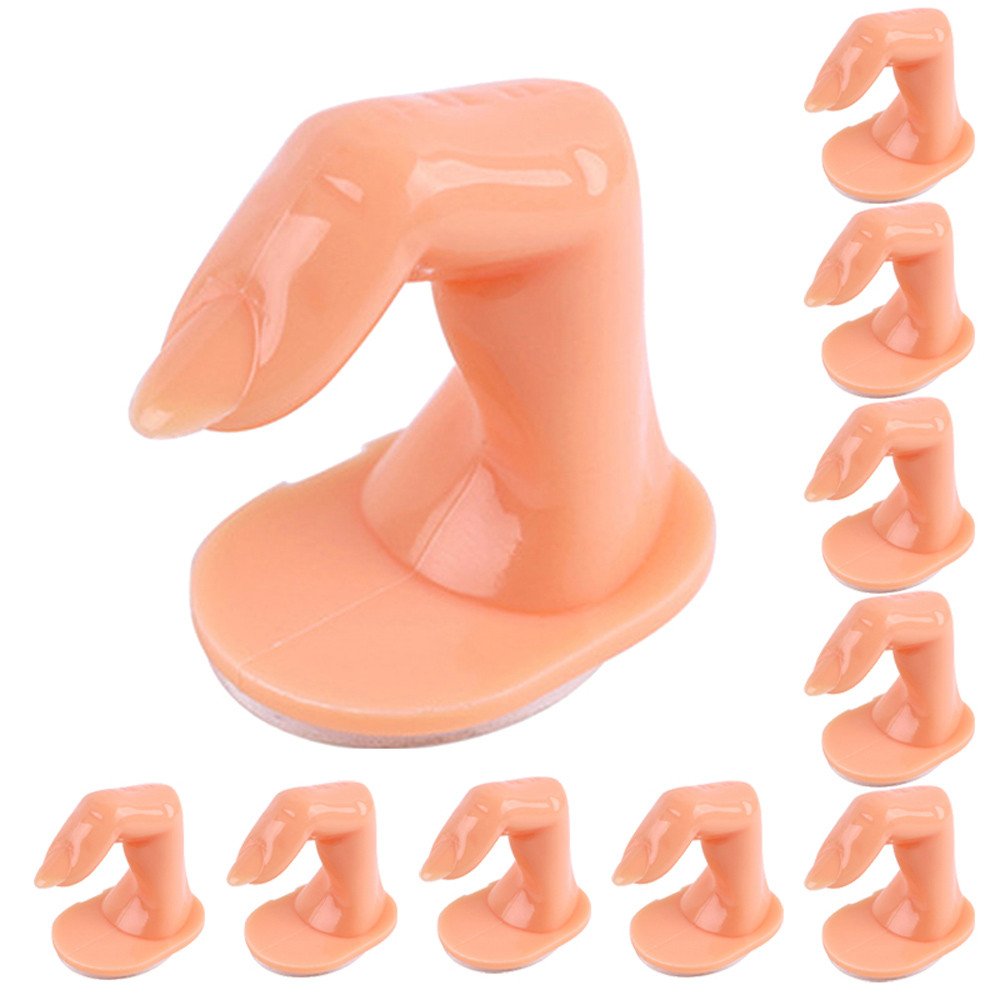 Manicure finger for practice, 2 types