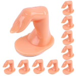 Manicure finger for practice, 2 types