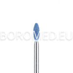 Polishing bit for manicure and pedicure CU7 STONE, FLAME Blue