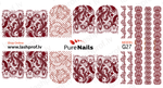 BIS Pure Nails water slider nail design sticker decal LACE, G23, G26 and G27