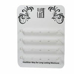 Nail polish empty STAND, WHITE
