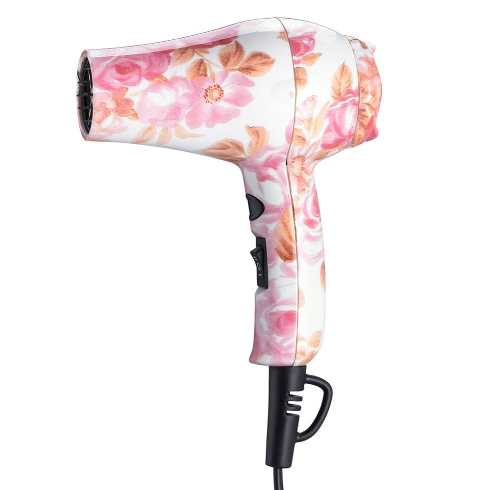Mini Hair Dryer TURBO, flowers