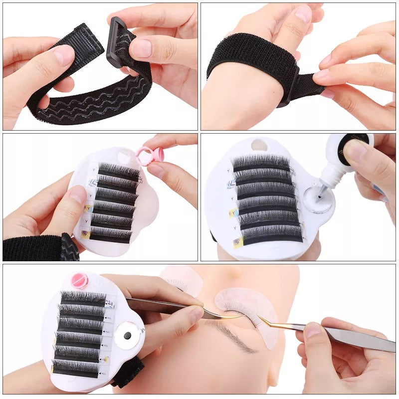 Multifunctional Lash & Glue PAD, round
