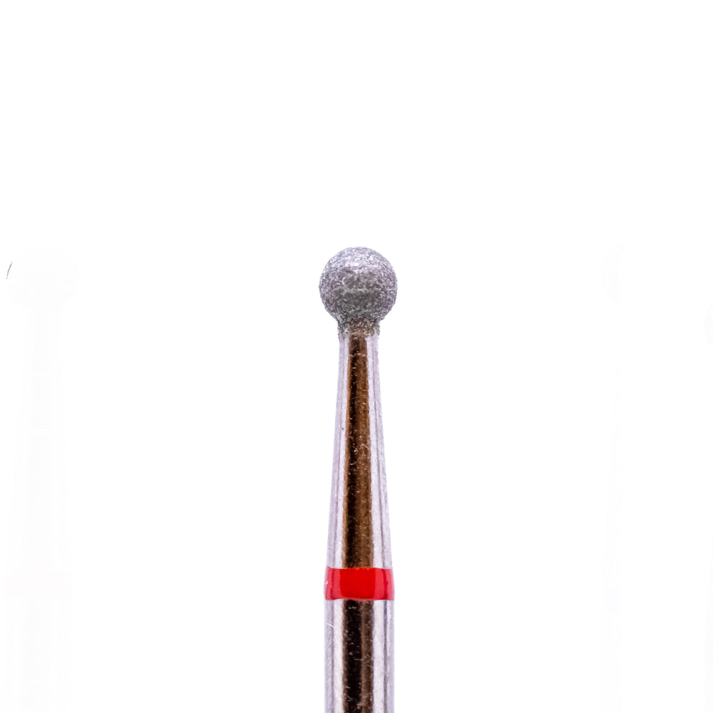DIAMOND bit for manicure and pedicure SPHERE (red) 001