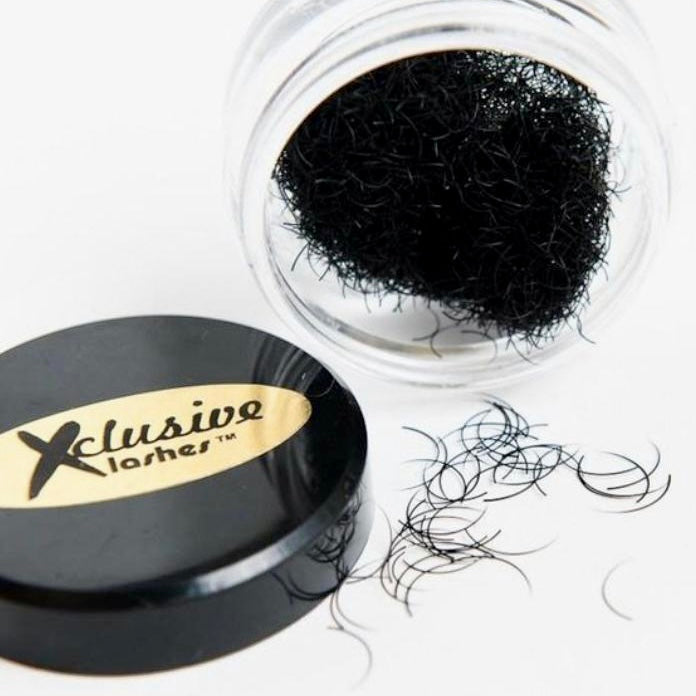 Xclusive Lashes premium ZĪDA skropstas pieaudzēšanai, C izliekums