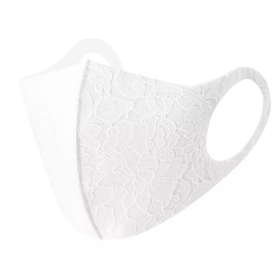 Face mask double sided LACE, different colors