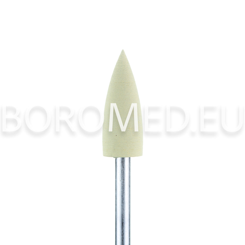POLISHING bit for manicure and pedicure P35 Small Sharp CONE Ivory