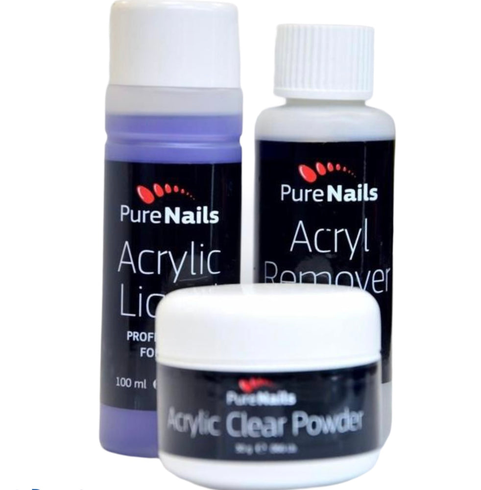 BIS Pure Nails akrila pūderis ROZĀ, 30 grami