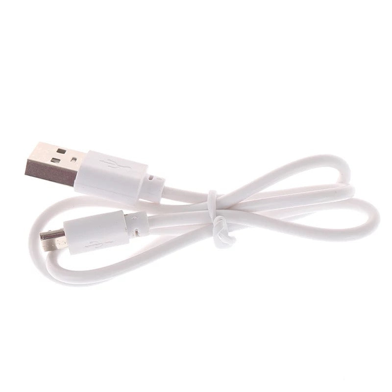 Fan for eyelash adhesive drying with USB cable, GREEN
