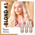 Brow Xenna® Lash Brow Henna, 3 vial SET