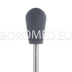 POLISHING bit for manicure and pedicure SK10 Silicone with diamond filling Grey
