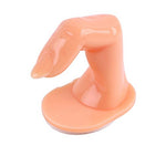 Manicure finger for practice, 2 types