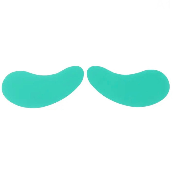 Reusable silicone eye patches GREEN, 2 pieces/1 pair