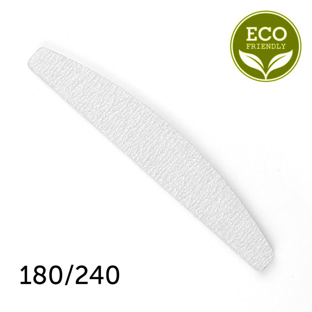 Nail file grey HALFMOON, 180/240