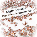 Dimantiņi ar plakanu pamatni, LIGHT PEACH