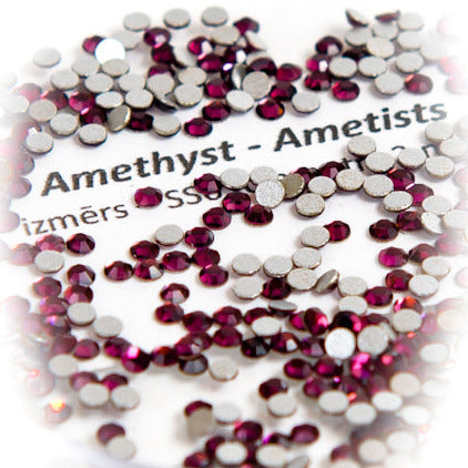 Dimantiņi ar plakanu pamatni, AMETHYST