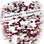 Dimantiņi ar plakanu pamatni, AMETHYST