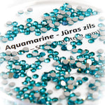 Dimantiņi ar plakanu pamatni, AQUAMARINE