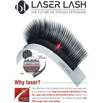 BL Lashes Laser Mink eyelash extensions C-0.07-MIX TRAY