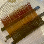 BL Color Lashes natural tones mix, 3 lines