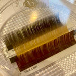 BL Color Lashes natural tones mix, 3 lines