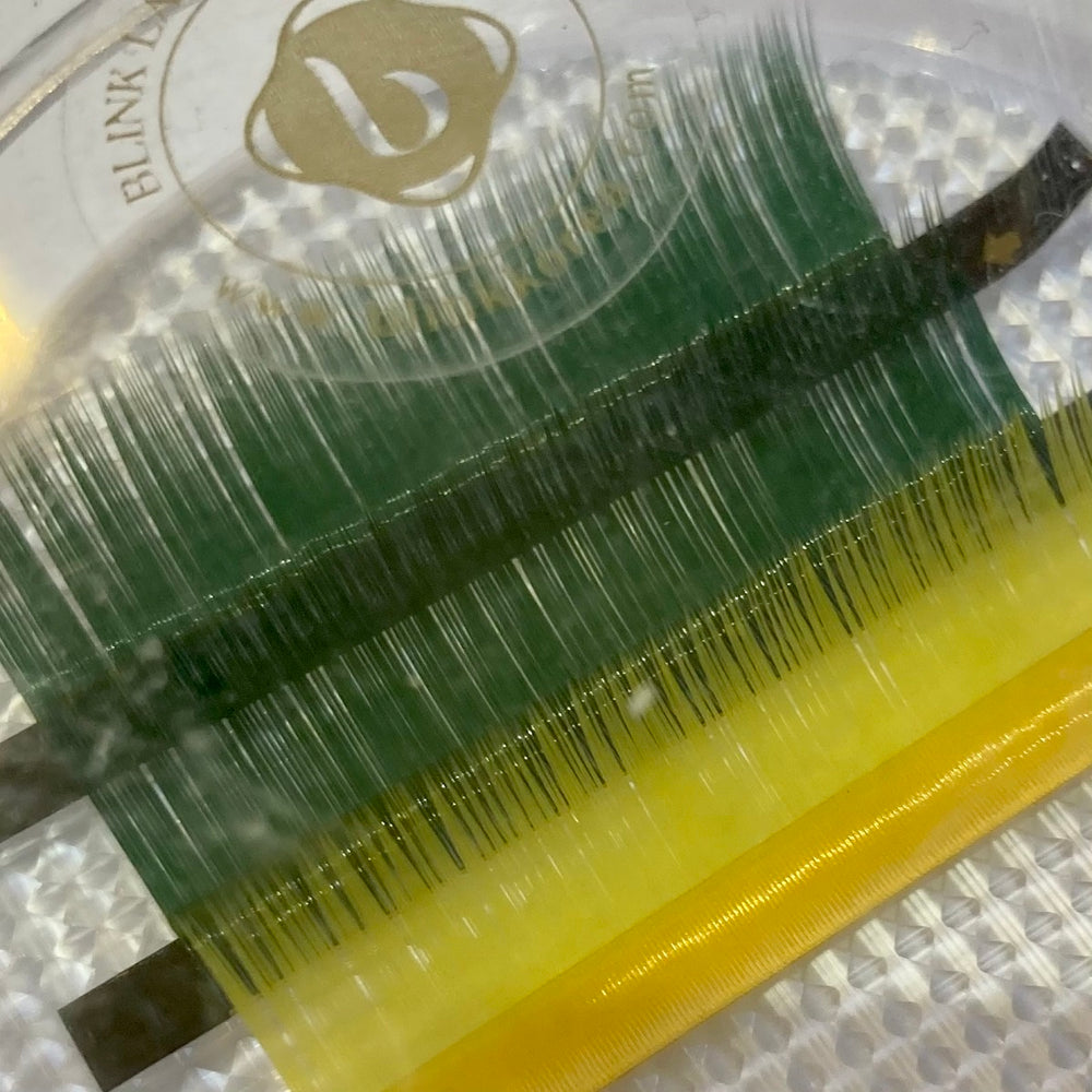 BL Color Lashes natural tones mix, 3 lines