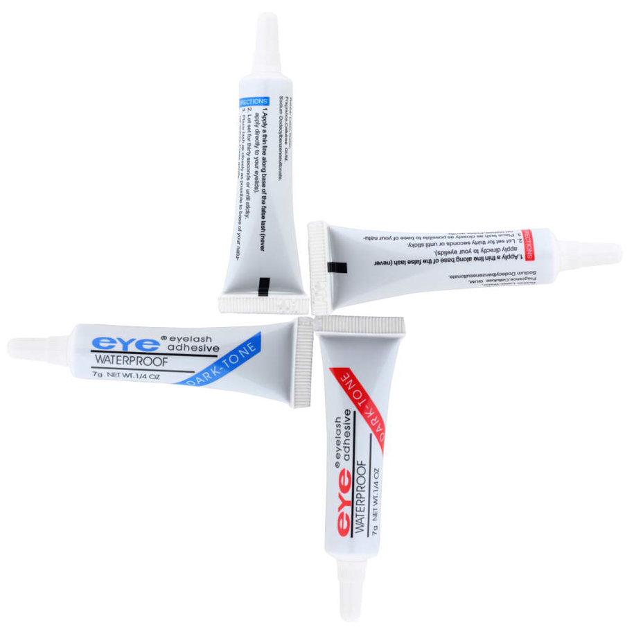 PRO Eye adhesive for flare & cluster lashes waterproof 1.5 or 7g, DARK TONE