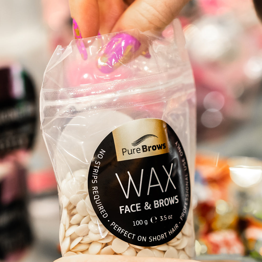 BIS Pure Brows WAX for face & brows in granules, 100 grams