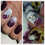 BIS Pure Nails Aquarelle Watercolor Design Drop Gel WHITE Base, 7g