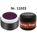 BIS Pure Nails Aquarelle Watercolor Design Drops DARK PURPLE Base
