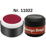 BIS Pure Nails Aquarelle Watercolor Design Drops RED Base