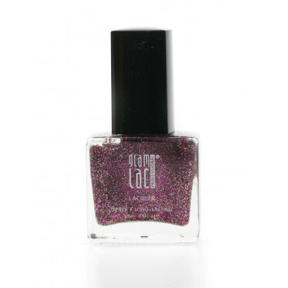 GlamLac gel effect nail lacquer polish 15 ml, 1183913 CHIC GLITTER