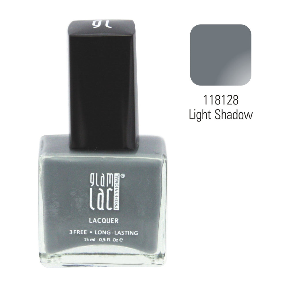 GlamLac gēla efekta nagu laka 15 ml, 118128 LIGHT SHADOW