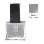 GlamLac gēla efekta nagu laka 15 ml, 118921 GREY MATTERS